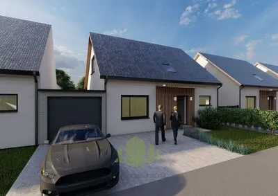 Prodej prostorného rodinného domu 5+kk 138m2 na klíč, pozemek 535m2, obec Velký Týnec - Vsisko